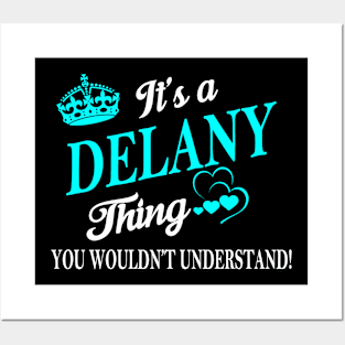 DELANY Posters and Art